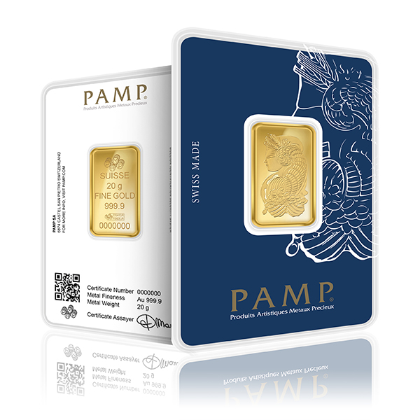 20g PAMP Investment Gold Bar (999.9)