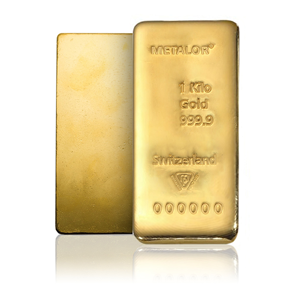 1kg Metalor Investment Gold Bar (999.9)