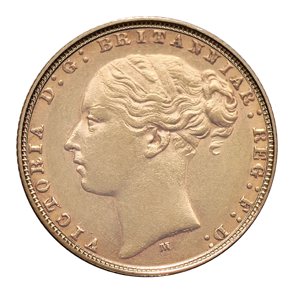 Gold Sovereign (Queen Victoria, Young Head)