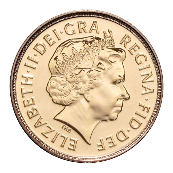 Half Gold Sovereign (Queen Elizabeth, 4th Head)