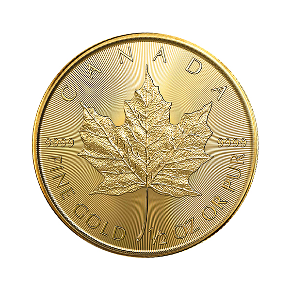 1/2 Ounce Gold Maple Leaf