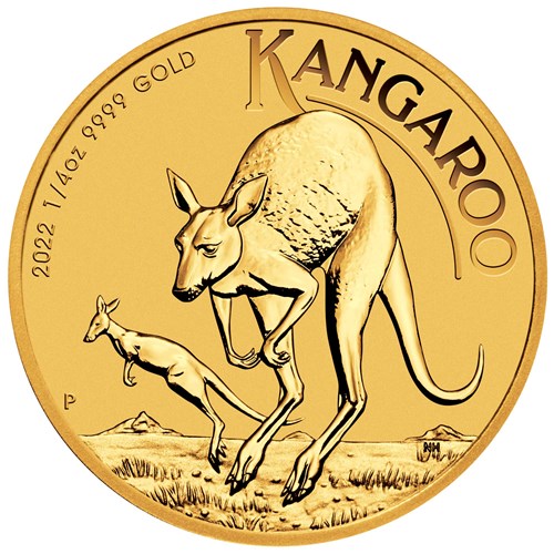 1/4 Ounce Gold Australian Kangaroo