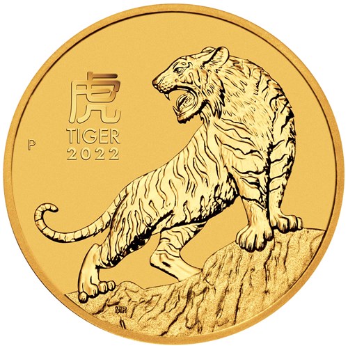 1 Ounce Gold Australian Year Of The Tiger (2022)