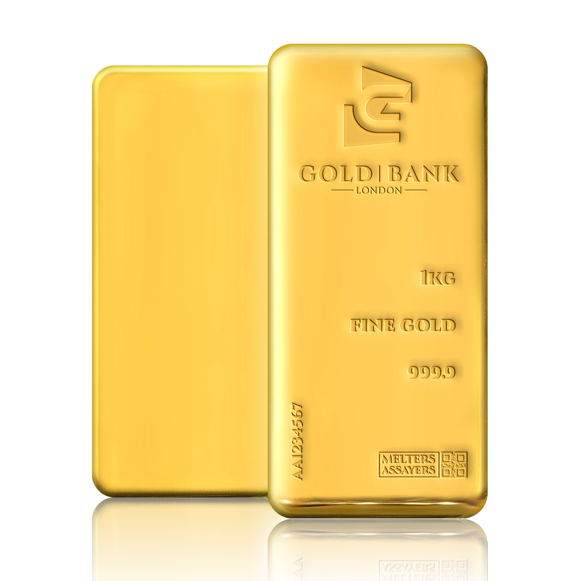 1kg Gold Bank Investment Gold Bar (999.9)