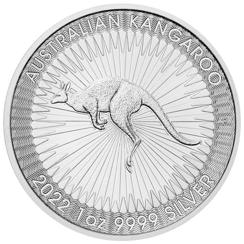 1 Ounce Australian Silver Kangaroo (2022)