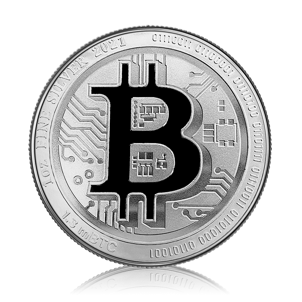 1 Ounce Silver Bitcoin (999)