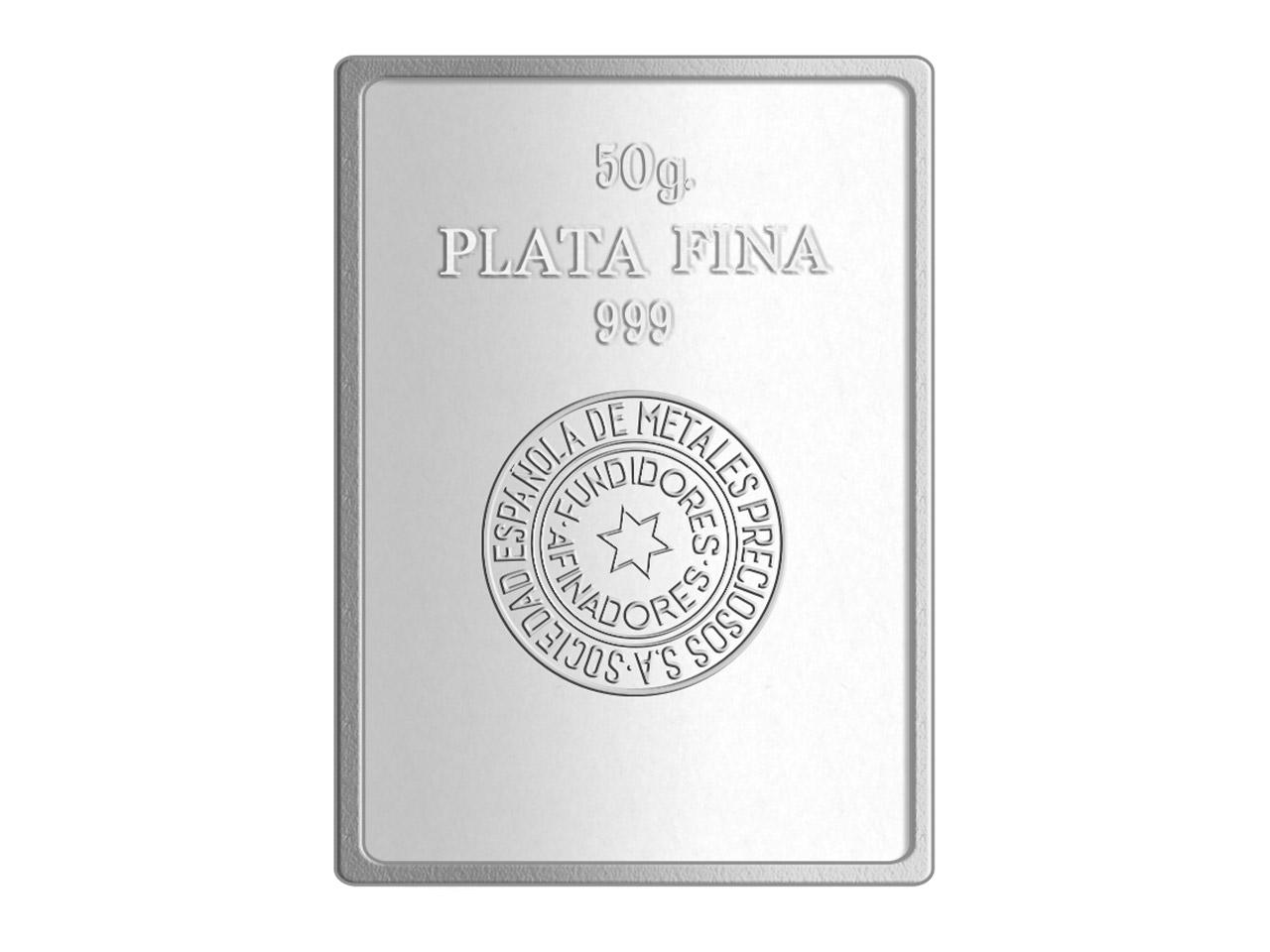 50g Heimerle + Meule Investment Silver Bar .999