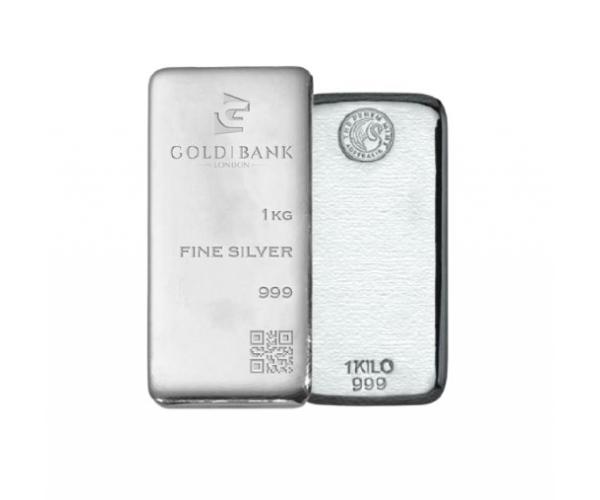 1KG Mixed Brands Investment Silver Bar .999