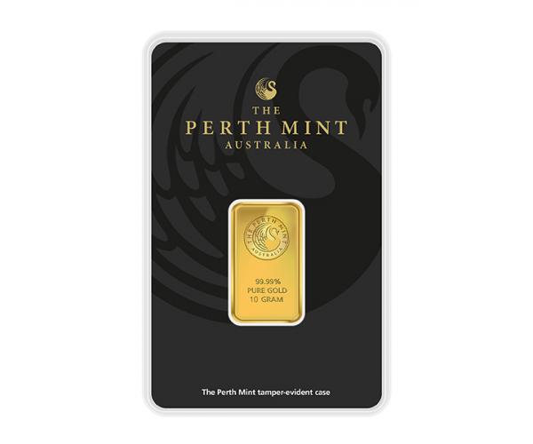 10 Gram Perth Mint  Investment Gold Bar (999.9)