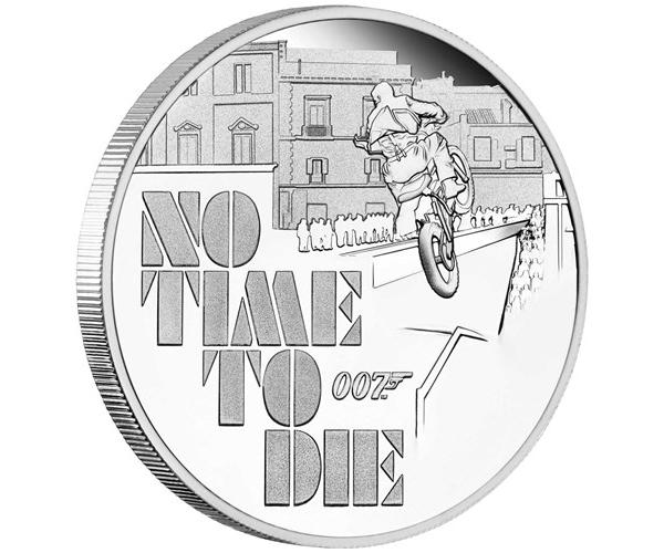 1 Ounce James Bond No Time To Die Silver Proof Coin