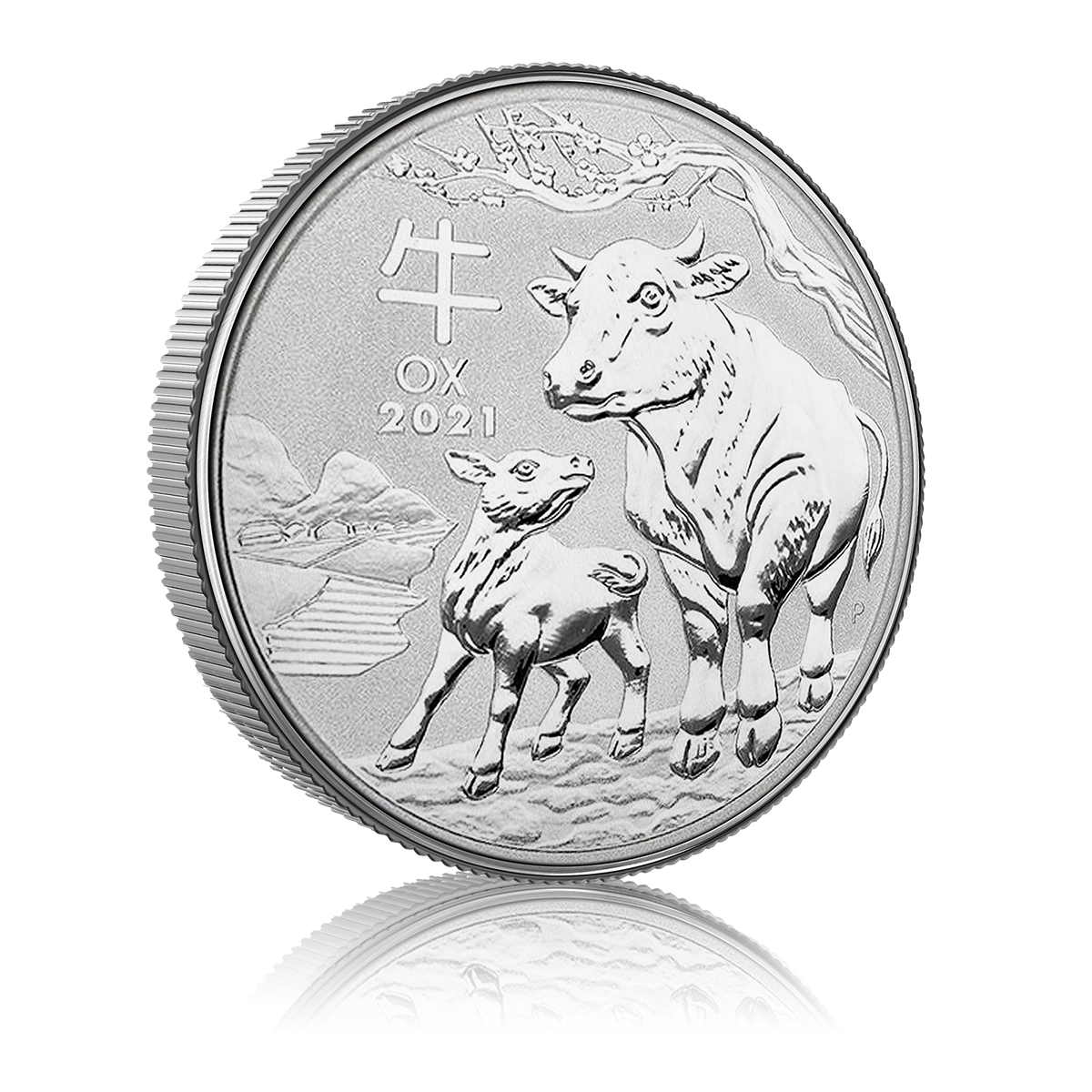 1 Oz Silver Year Of The Ox (2021)