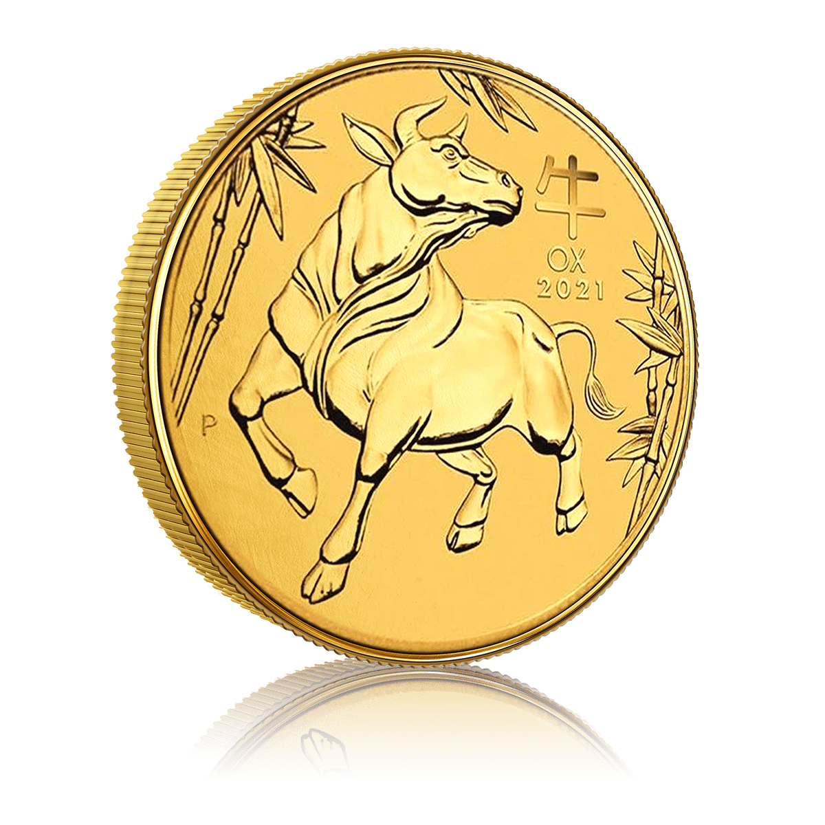 1 Oz Year Of The Ox Gold Coin (2021)