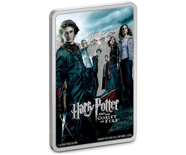 1 Ounce Silver Harry Potter Movie Poster The Goblet Of Fire Coin