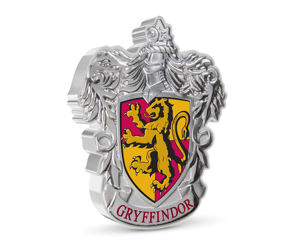 1 Ounce Silver Harry Potter Gryffindor Crest